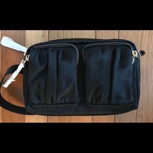 New MZ Wallace Jenna black fanny pack